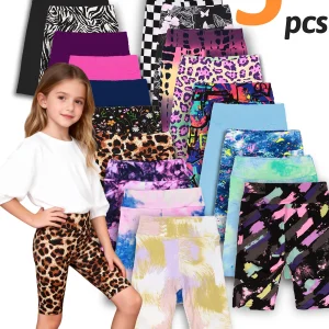 Random 5pcs girls bermuda shorts