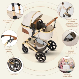2 in 1 Stroller Infants and Newborns