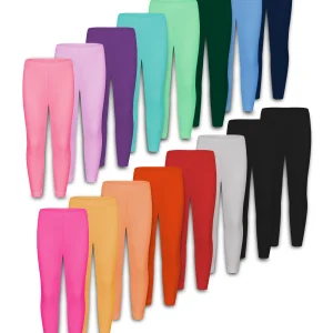 Random 10 colors girls stretchy leggings