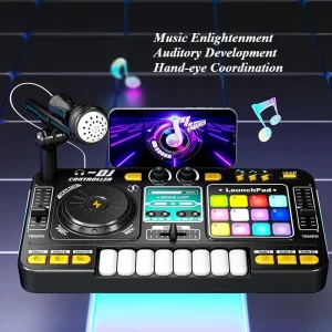 Kids Simulation DJ Mixer Controller